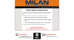 Desktop Screenshot of milanexpress.infinit-i.net