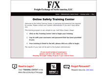 Tablet Screenshot of freightexchange.infinit-i.net